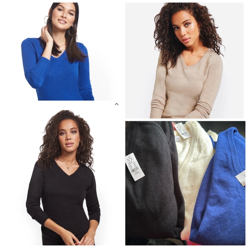 Essential Vneck Sweater